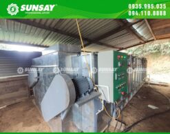 Máy sấy vĩ ngang đảo chiều gió 3 tấn sấy nông sản