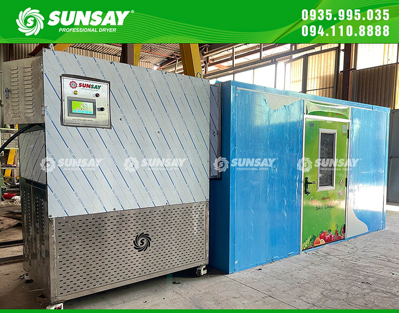 Lắp đặt máy sấy lạnh tảo 200kg tại Phú Thọ