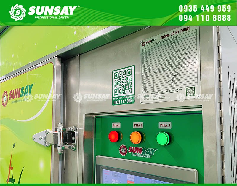Cung cấp máy sấy nhiệt đối lưu 80 khay đến Khánh Hòa với các tính năng kỹ thuật phù hợp với nhu cầu của doanh nghiệp.