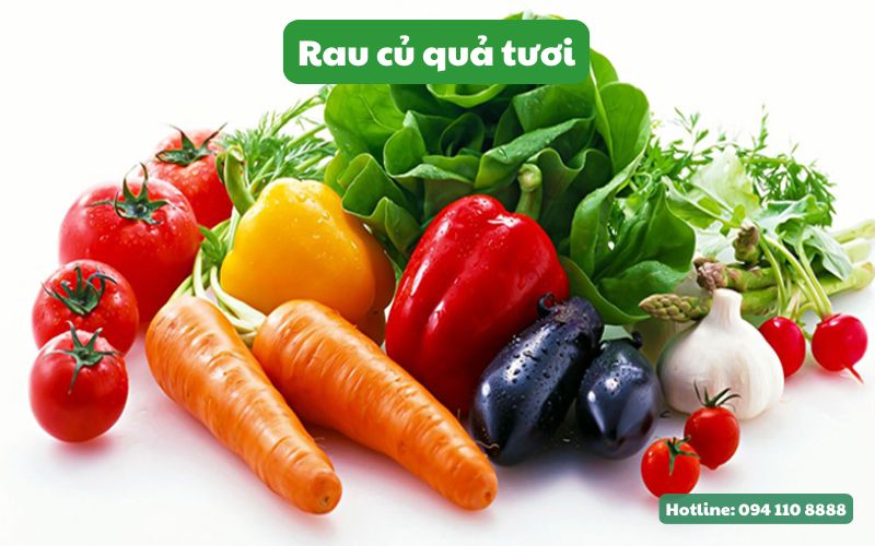 Rau củ chứa lượng nước lớn, dễ bị hư hỏng khi bảo quản