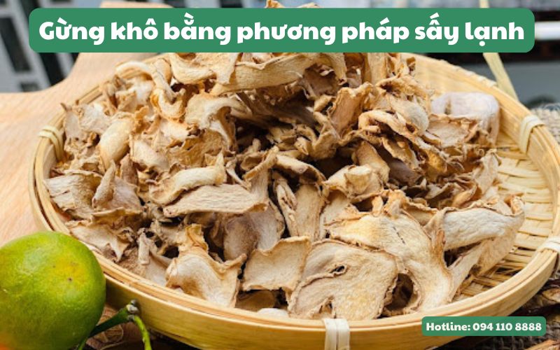 Lợi ích kinh tế từ gừng sấy khô