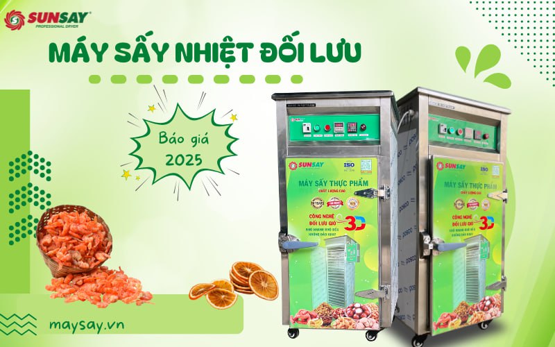 Máy sấy đối lưu 3D thân thiện môi trường